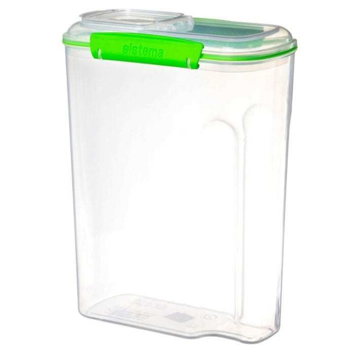 Контейнер для хлопьев Sistema, зелёный, 4,2 л