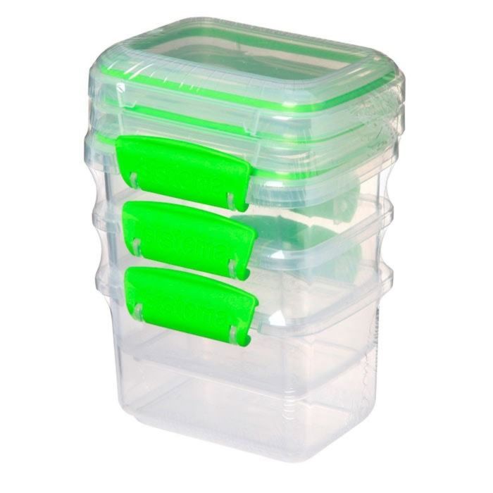 Набор контейнеров Sistema, 400 мл, 3 шт.