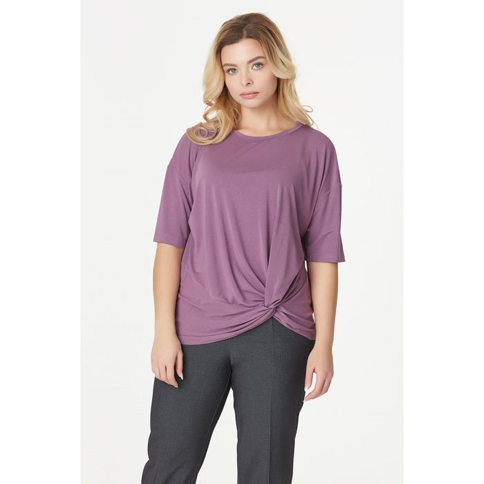 Блуза женская, размер 50, цвет сиреневый 2-505-09