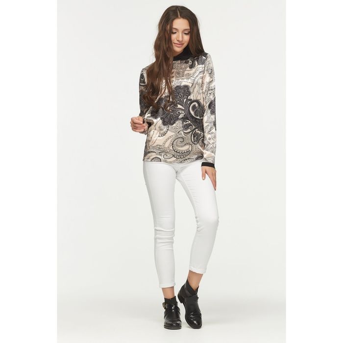 Блуза женская, размер 48, цвет персиковый 234-13