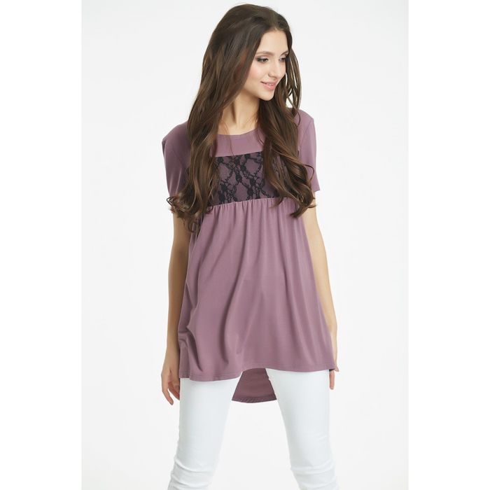 Блуза женская, размер 46, цвет кофе с молоком 502-09-01