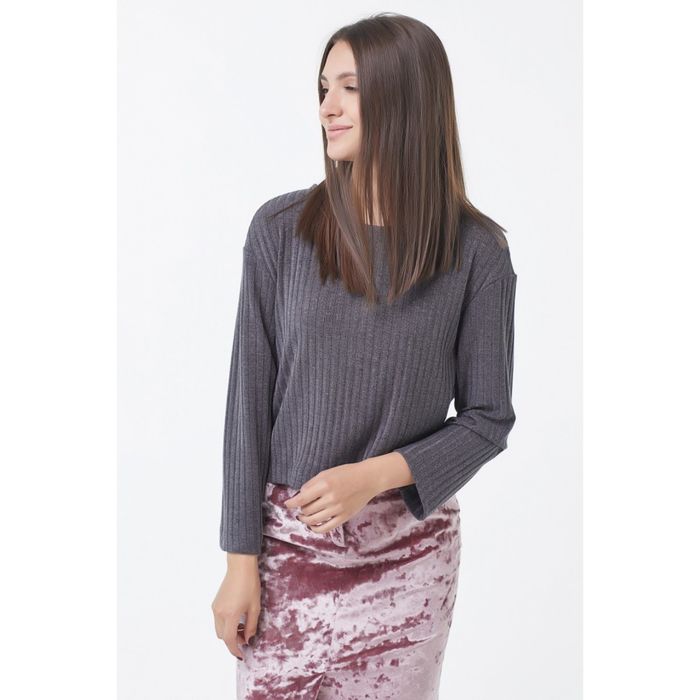 Блуза женская, размер 44, цвет серый 513-11