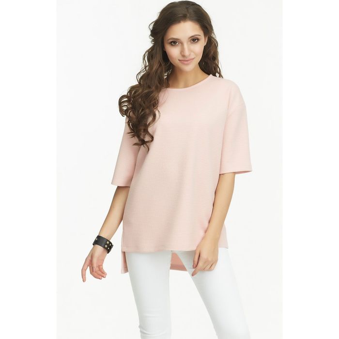 Блуза женская, размер 44, цвет бежевая пудра 534-07