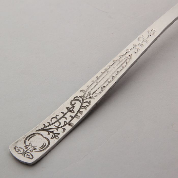 Ложка для компота 60 мл, 20,6 см, толщина 0,8 мм/1,8 мм