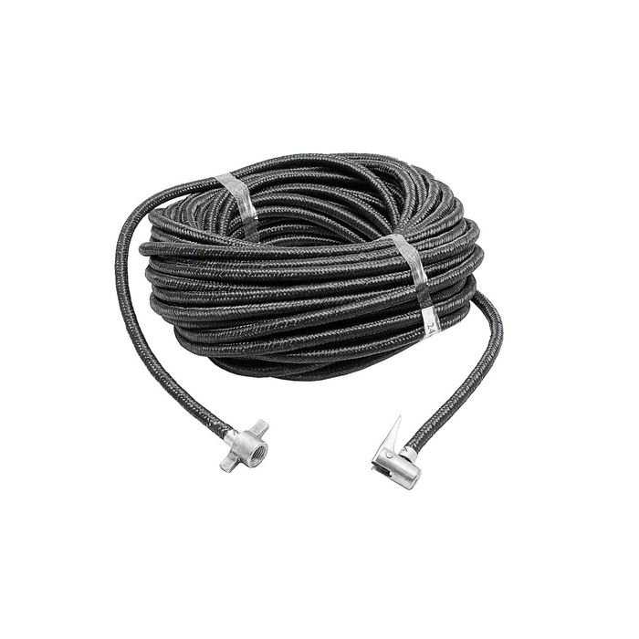 Шланг для подкачки колес "ГЛАВДОР" 24 м, макс. давление 15-20 кгс/кв. см, ПВХ