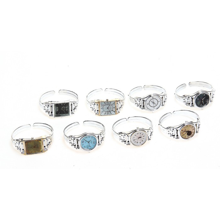 Карнавальный браслет принцессы "Часы" переливашки, цвета МИКС