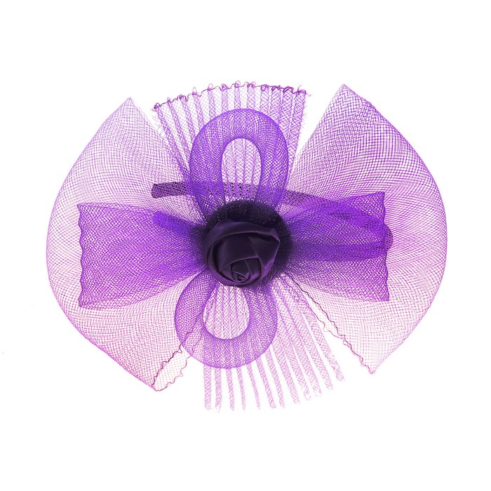 Карнавальный ободок "Цветок", разборный, большой, цвета МИКС