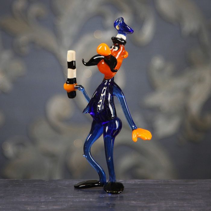 Авторское стекло профессии "Работник ДПС", 3 х 9 х 18 см