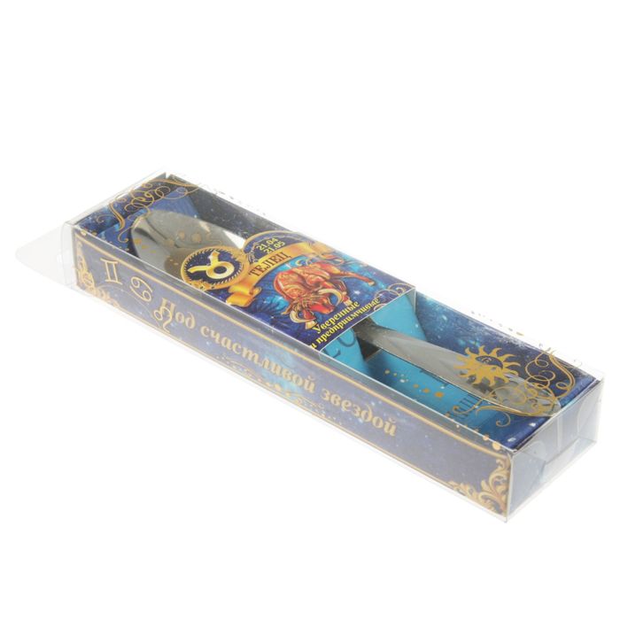 Ложка-гороскоп в подарочной коробке "Телец"