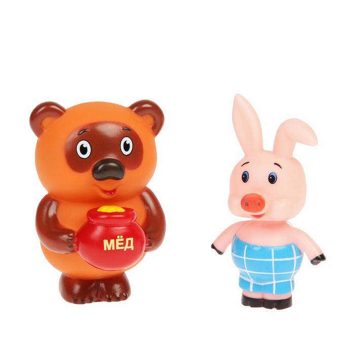 Набор для купания "Винни-Пух и Пятачок"