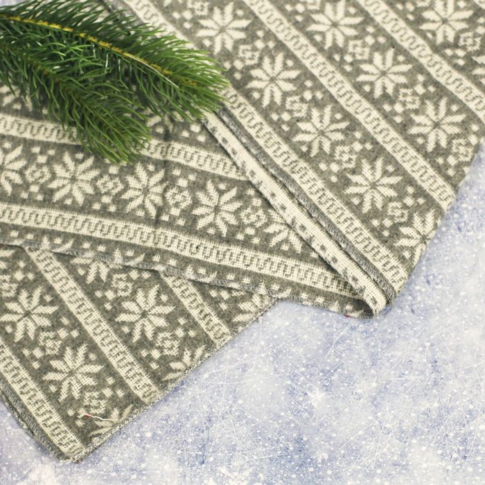 Теплый шарф в подарочной коробке "Любимой доченьке в Новый год!"