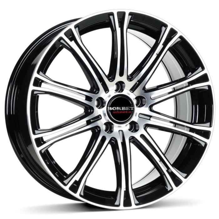 Диск Borbet CW1x5 8,0x19 5x120 ET30 d72,5 Black Polished (221112)