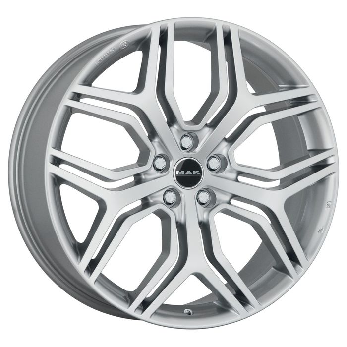 Диск MAK Kingdom 8,5x20 5x108 ET42 d63,4 Silver (F8520KDSI42GD2X)