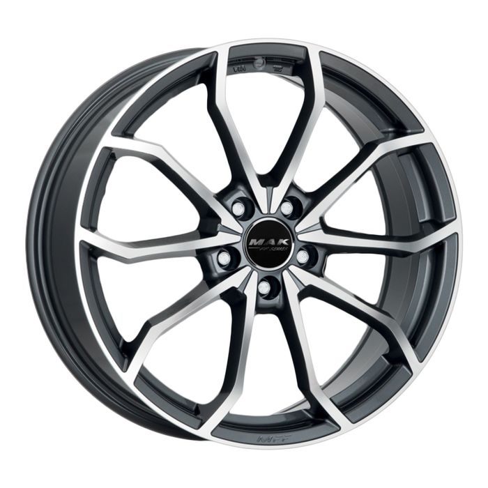 Диск MAK Lowe-FF 7,0x17 5x112 ET54 d57,1 Gunmetal Mirror Face (F7070LWQM54VW5X)