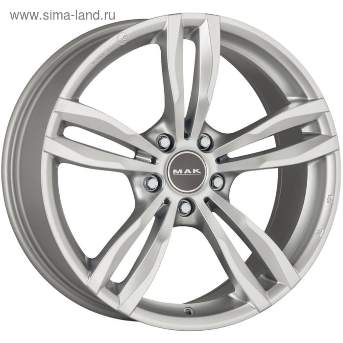 фото Диск литой mak luft 7,5x18 5x120 et45 d72,6 silver (f7580lfsi45i4bx)