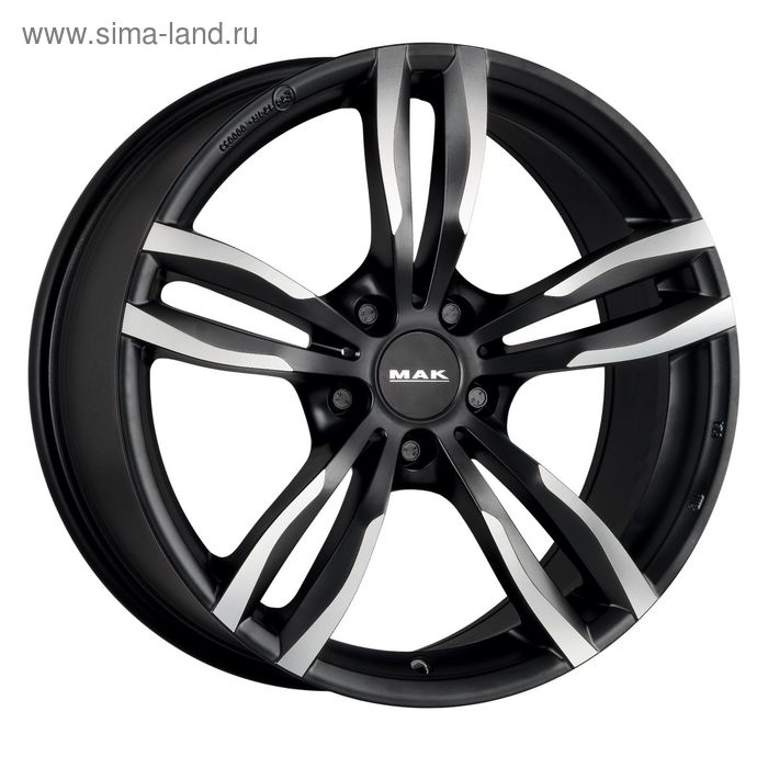 фото Диск литой mak luft 8,0x18 5x112 et30 d66,6 ice black (f8080lfib30wsx)