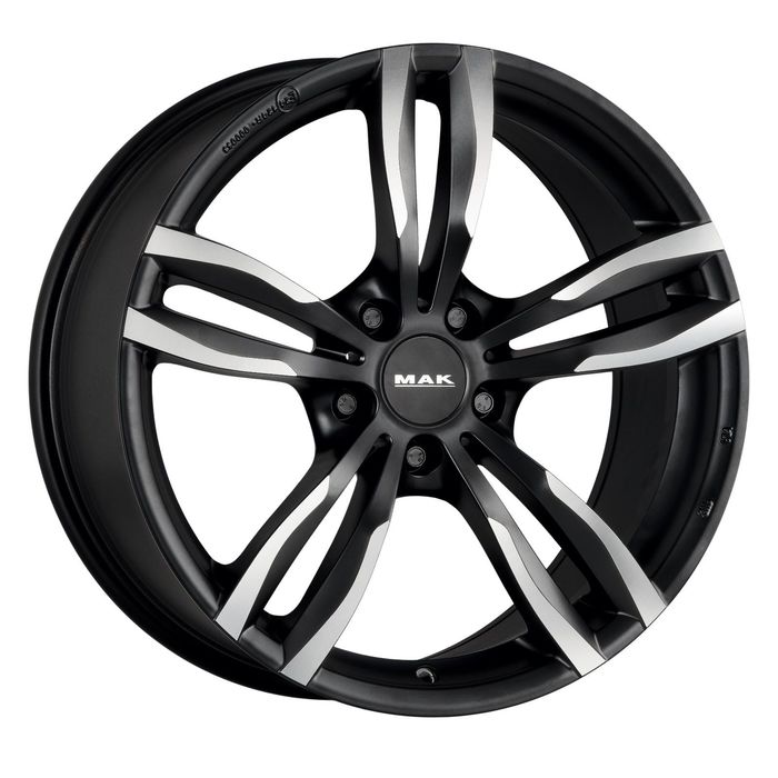 Диск MAK Luft 8,0x18 5x112 ET57 d66,6 Ice Black (F8080LFIB57WS6X)