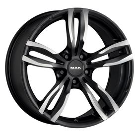 

Диск литой MAK Luft 8,0x19 5x120 ET37 d72,6 Ice Black (F8090LFIB37I3BX)