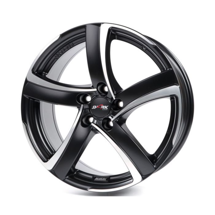 Диск Alutec Shark 6,0x15 5x100 ET40 d57,1 Racing Black Front Polished (SH60540V73-5)