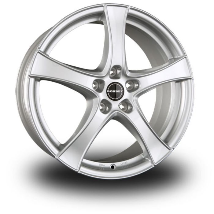 Диск Borbet F2 6,5x17 5x112 ET49 d66,5 Brilliant Silver (8130510)