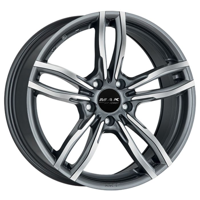 Диск MAK Luft-FF 8,0x18 5x120 ET43 d72,6 Gunmetal Mirror Face (F8080LKQM43I5BX)