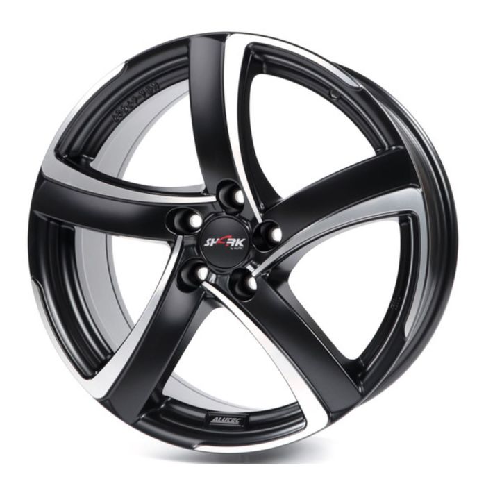 Диск Alutec Shark 8,0x18 5x112 ET45 d70,1 Racing Black Front Polished (SH80845B73-5)