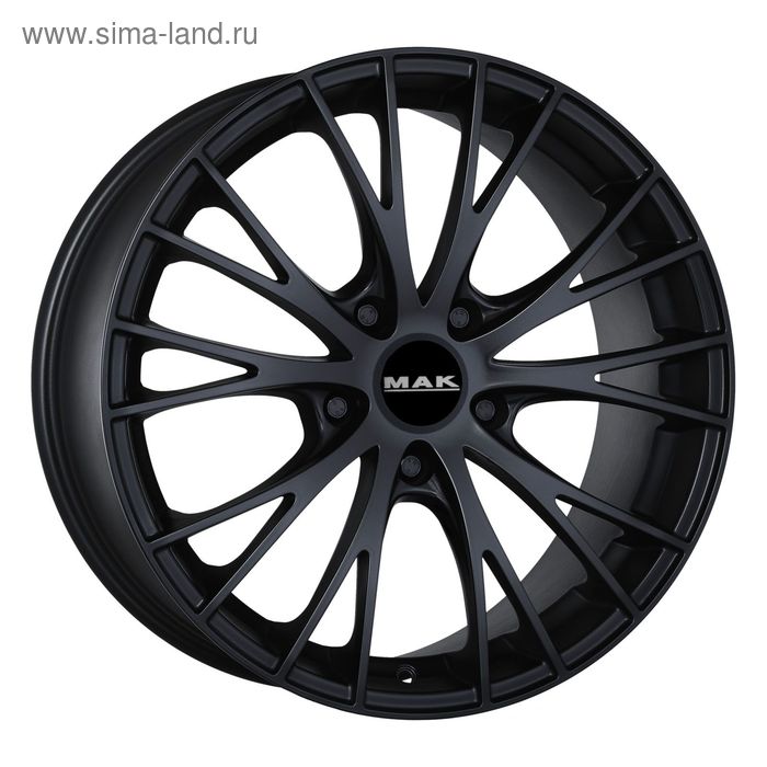 фото Диск литой mak munchen 8,0x18 5x120 et20 d72,6 matt black (f8080mumb20nb)