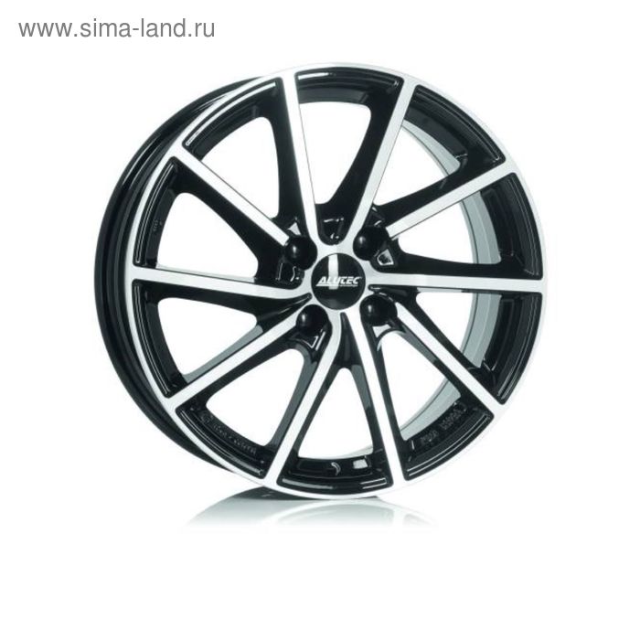 фото Диск литой alutec singa 6,0x16 4x108 et23 d65,1 diamond black front polished