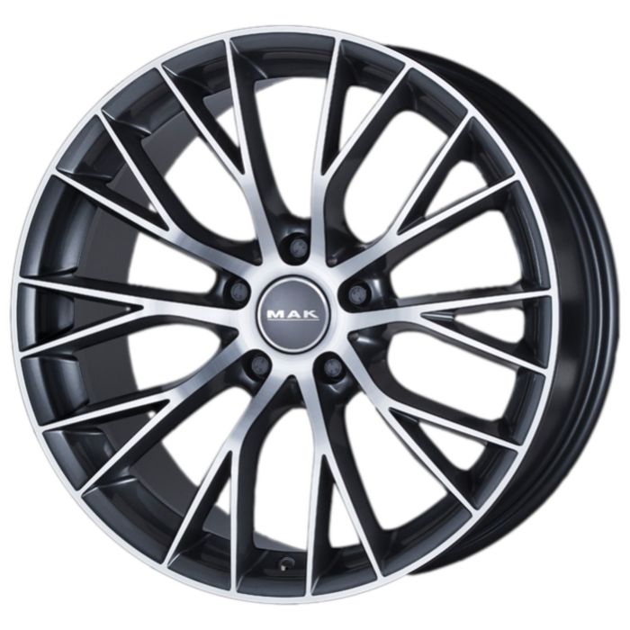 Диск MAK Munchen 8,5x19 5x120 ET37 d72,6 Gunmetal Mirror Face (F8590MUQM37IB)