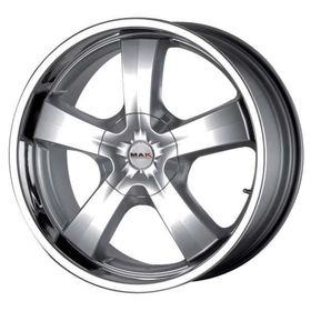 

Диск литой MAK G Five 9,0x20 5x120 ET20 d74,1 Hyper Silver Steel Lip (F9020GFS20NZ)
