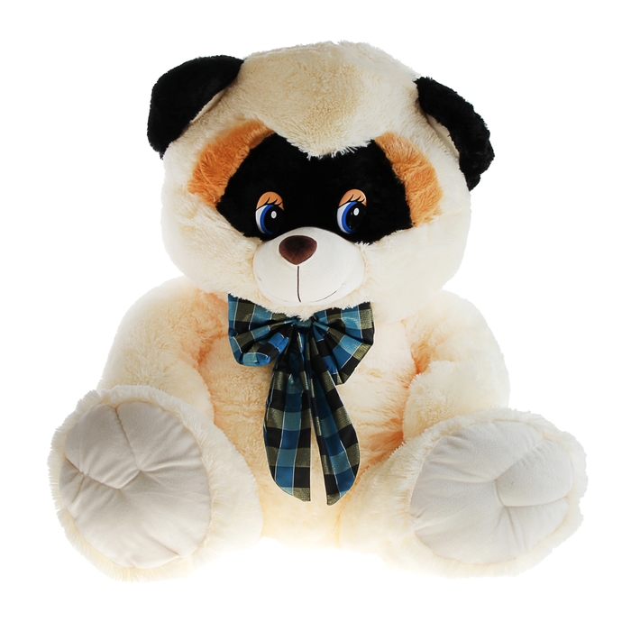 Мягкая игрушка "Енот с бантом", цвета МИКС