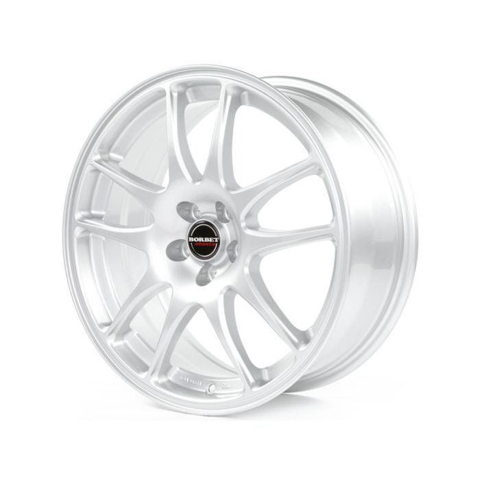 Диск Borbet RS 7,0x17 5x100 ET38 d57,1 Brilliant Silver (222022)