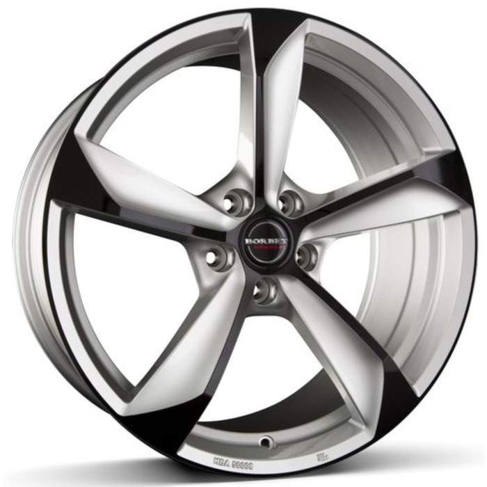 Диск Borbet S 8,5x19 5x112 ET35 d72,5 Silver Black Glossy (222205)