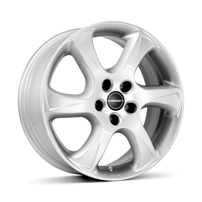 Диск Borbet TL 6,0x15 5x112 ET43 d57,1 Brilliant Silver (8102095)