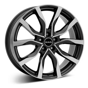 

Диск литой MAK Highlands 8,5x20 5x108 ET45 d63,4 Gunmetal Mirror Face (F8520HIQM45GD3X)
