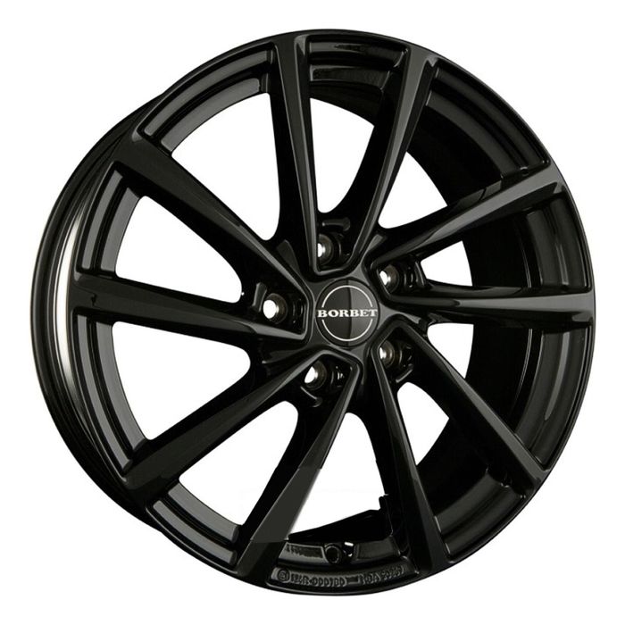 Диск Borbet V 7,0x16 5x112 ET48 d57,1 Black Glossy (495844)