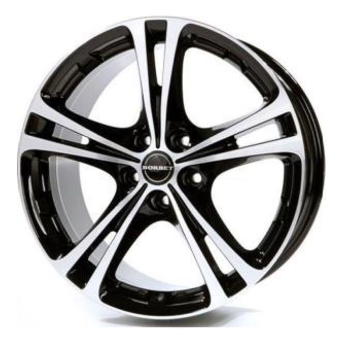 Диск Borbet XL 7,5x17 5x108 ET40 d72,5 Black Polished (8136907)