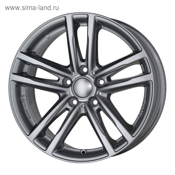 фото Диск литой alutec x10 7,0x16 5x112 et47 d66,5 metal grey (x10-70647w67-9) for oem cap