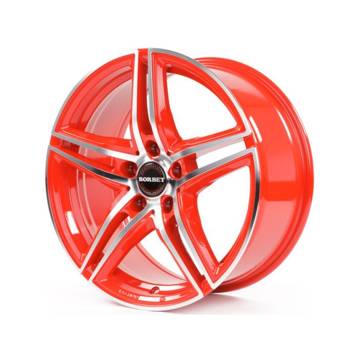 Диск Borbet XRT 8,0x18 5x114,3 ET35 d72,5 Red Front Polished (222038)