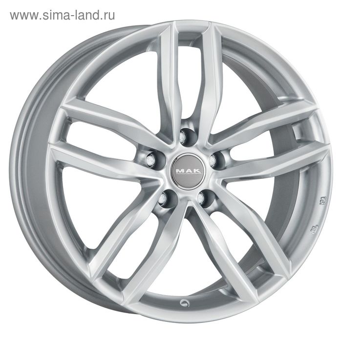 фото Диск литой mak sarthe 8,0x18 5x112 et42 d66,45 silver (f8080rhsi42ws3x)