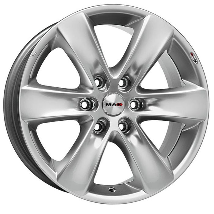 Диск MAK Sierra 7,0x16 6x139,7 ET50 d93,1 Hyper Silver (F7060SIS50VJ4)