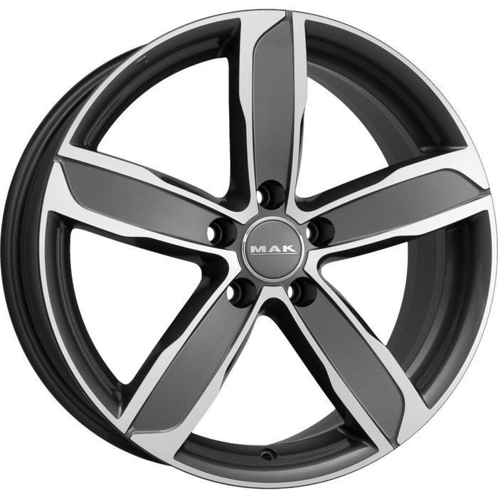 Диск MAK Stadt 8,0x18 5x112 ET50 d57,1 Gunmetal Mirror Face (F8080DAQM50WE4X)