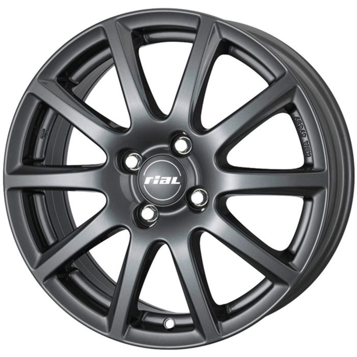 Диск Rial Milano 6,0x15 5x112 ET47 d66,5 Titanium (MI60547W62-5)