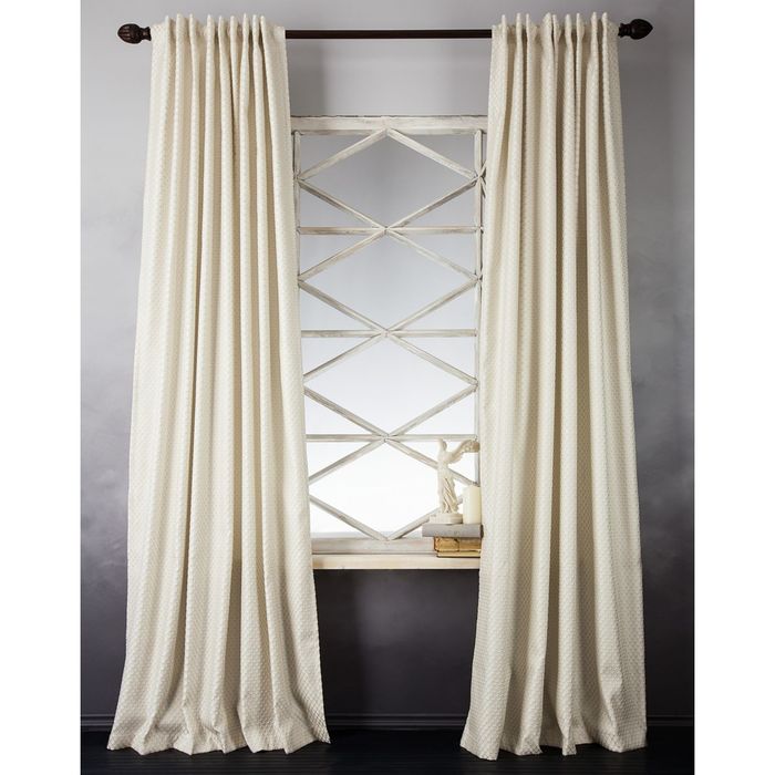 Комплект штор «Амрум», ш 200 х в 270 см - 2 шт, белый