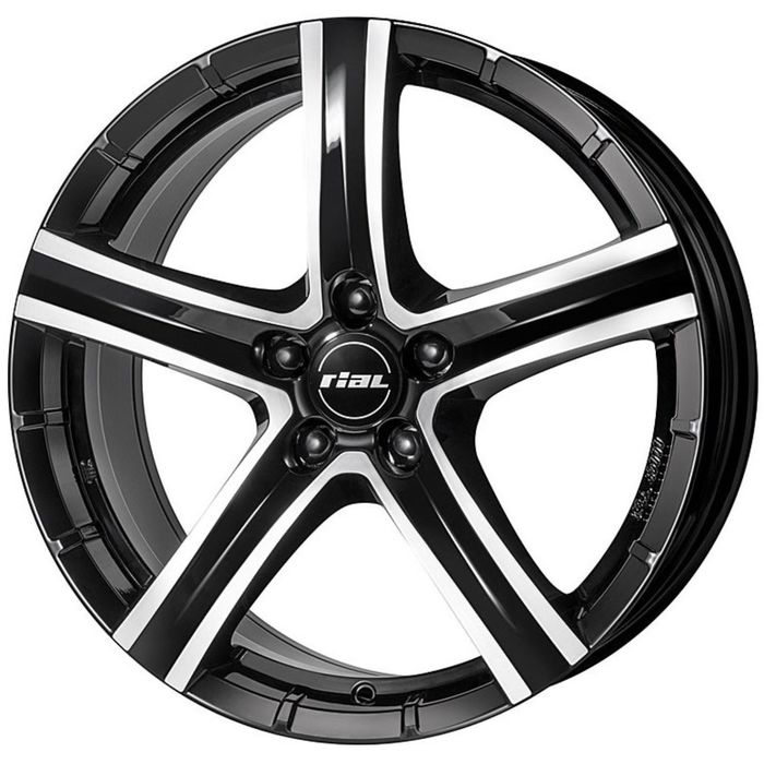 Диск Rial Quinto 8,0x18 5x114,3 ET45 d70,1 Diamond Black Front Polished (QU80845B83-1)