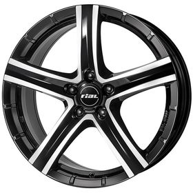 

Диск литой Rial Quinto 9,5x20 5x114,3 ET38 d70,1 Diamond Black Front Polished