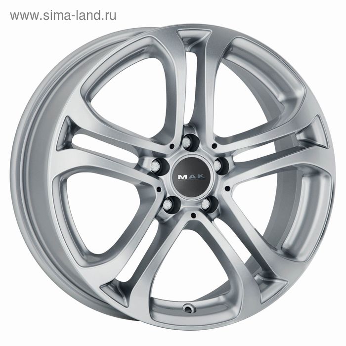 фото Диск литой mak stuttgart 8,0x18 5x112 et45 d66,6 silver (f8080gasi45ws4x)