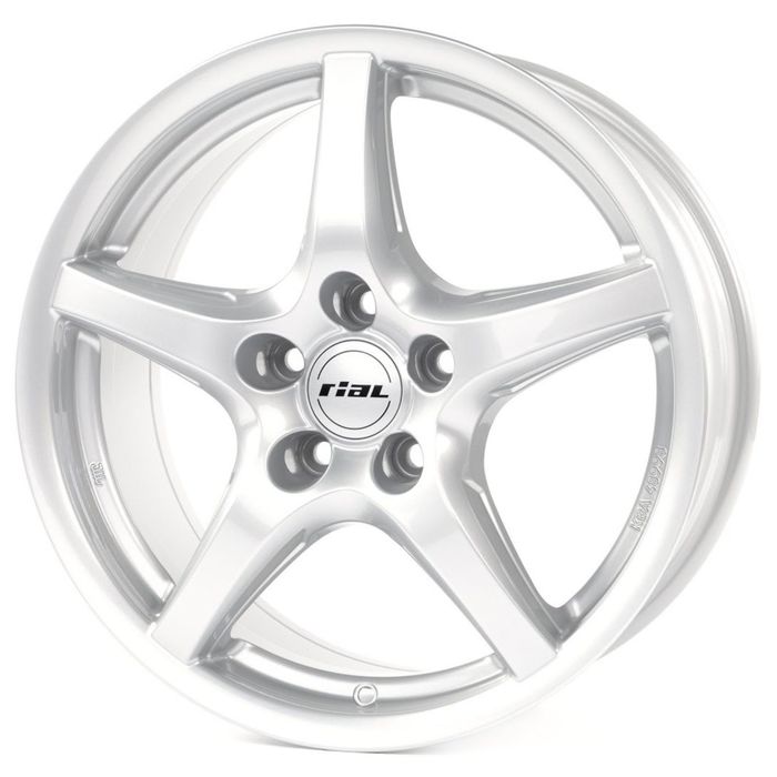 Диск Rial U1 6,5x16 5x108 ET50 d63,4 Polar Silver (U165650F51)