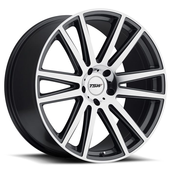 Диск TSW Gatsby 9,0x22 5x120 ET35 d76 Gunmetal Mirror Cut Face (2290GAT355120G76)