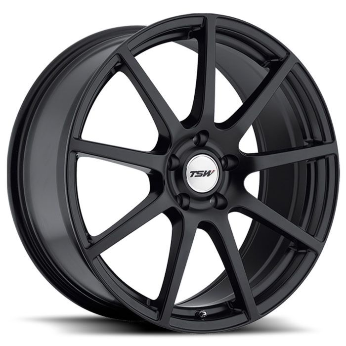 Диск TSW Interlagos 7,5x18 5x114,3 ET45 d76 Matt Black (1875INT455114M76)